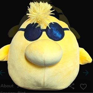 Squishmallows Woodstock the Bird Disney 10” NWT